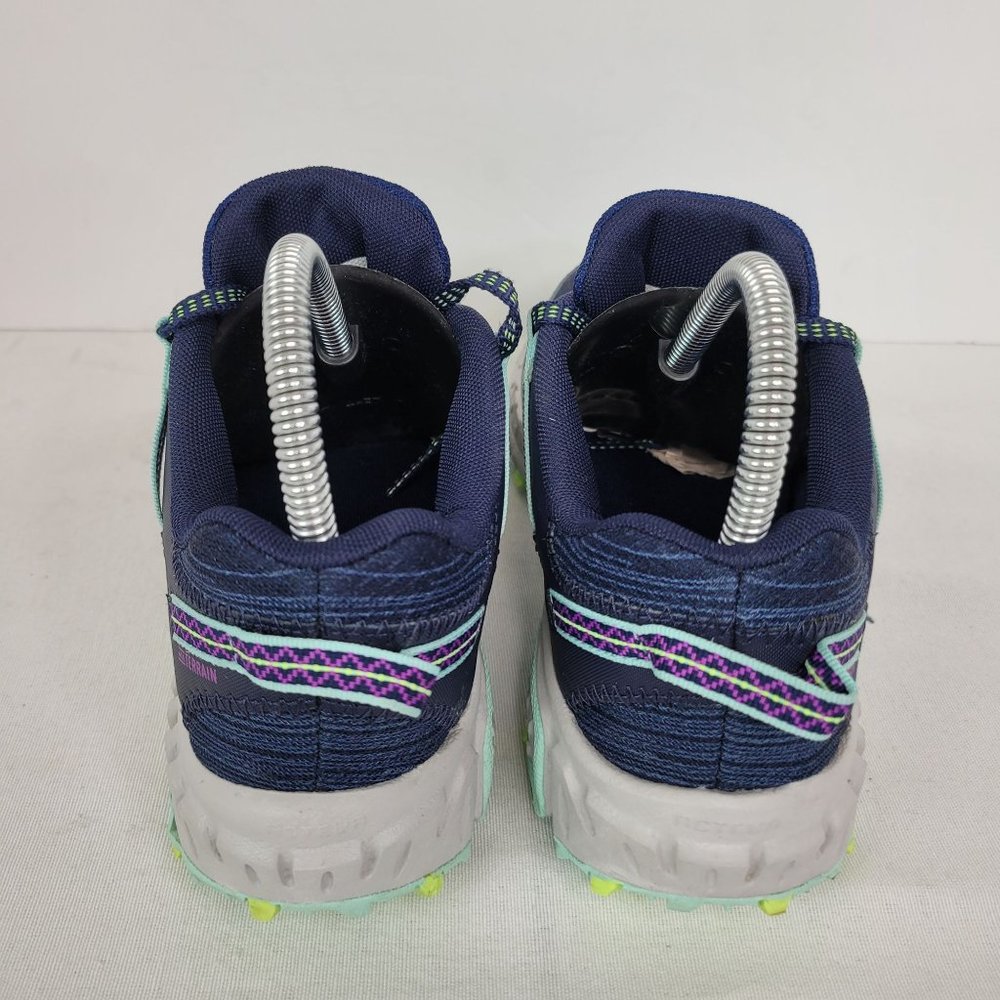 New Balance 410v6 Trail Women's Running Shoes Navy Blue WT410SN6 US Size 7 - Picture 4 of 8